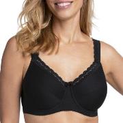 Miss Mary Cotton Comfort Underwired Bra BH Svart G 80 Dam