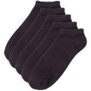 Pierre Robert Strumpor 5P Low Cut Socks Svart Strl 37/40