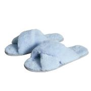 Calida Home Hub Slippers Ljusblå polyester Medium Dam