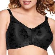 NATURANA BH Heritage Minimizer Soft Bra Floral Svart polyamid E 80 Dam