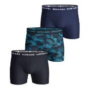 Björn Borg Kalsonger 6P Essential Shadeline Shorts Marin/Blå bomull Me...