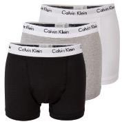 Calvin Klein Kalsonger 3P Cotton Stretch Trunks Flerfärgad bomull Smal...