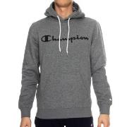 Champion Classics Men Hooded Sweatshirt Grå Medium Herr