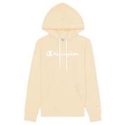 Champion Classics Women Hooded Sweatshirt Beige Large Dam