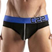 Code 22 Kalsonger Athletic Brief Svart Large Herr