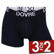 Dovre Kalsonger Wool Boxer With Fly Svart merinoull Large Herr