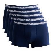 Gant Kalsonger 5P Basic Trunks Marin bomull 3XL Herr