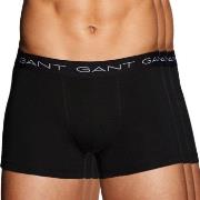 Gant Kalsonger 3P Essential Basic CS Trunks Svart bomull Medium Herr