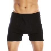 JBS Kalsonger Basic Fly Boxer Svart bomull X-Large Herr