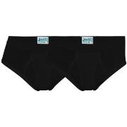 JBS Kalsonger 2P Organic Cotton Brief Svart ekologisk bomull Large Her...