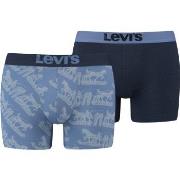 Levis Kalsonger 2P Base Seasonal Boxer Blå bomull Medium Herr