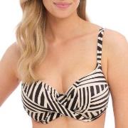 Fantasie La Chiva Underwire Full Cup Bikini Top Svart/Vit H 70 Dam