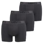 Levis Kalsonger 3P Premium Boxer Svart bomull Medium Herr