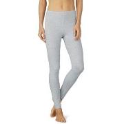 Mey Cotton Pure Leggings Gråmelerad bomull 40 Dam