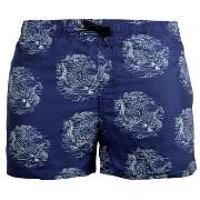 Muchachomalo Badbyxor Swimshorts Print FSH Blå Mönstrad polyester Medi...