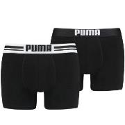 Puma Kalsonger 2P Everyday Placed Logo Boxer Svart bomull X-Large Herr