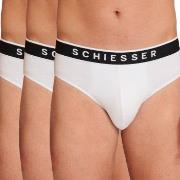 Schiesser Kalsonger 3P 95-5 Organic Cotton Rio Brief Vit bomull XX-Lar...