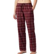 Schiesser Mix And Relax Lounge Pants Flannel Röd 46 Dam