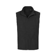 Stedman Active Fleece Vest For Men Svart polyester XX-Large Herr