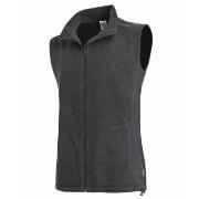 Stedman Active Fleece Vest For Men Grå polyester Small Herr