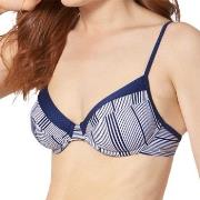 Triumph Summer Waves Underwire Bikini Bra Blå Mönstrad C 40 Dam