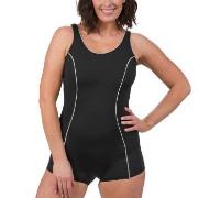 Trofe Swimsuit Sailor Look Svart polyester 42 Dam