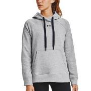 Under Armour Rival Fleece Hoodie Grå Large Dam