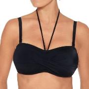 Wiki Basic Bandeau Bikini Top Svart B 90 Dam