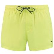 Puma Badbyxor Short Length Swim Shorts Limegrön polyester Small Herr