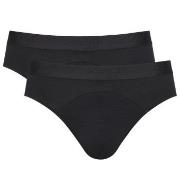 Sloggi Kalsonger 2P Men Ever Soft Brief Svart modal Medium Herr