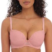 Freya BH Tailored Uw Moulded Plunge T-Shirt Bra Rosa H 80 Dam