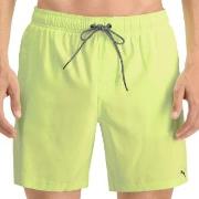 Puma Badbyxor Core Enjoy Swim Shorts Limegrön polyester Small Herr