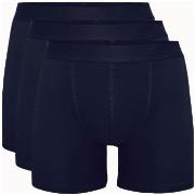 Resteröds Kalsonger 3P Bamboo Boxer Long leg Marin Large Herr