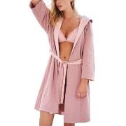 Missya Feline Double Sided Robe Rosa bomull Small Dam