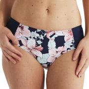 Damella Scarlett Pink Lillies Tai Bikini Brief Blå/Rosa 38 Dam