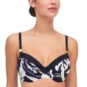 Femilet Honduras Underwired Bikini Bra Blå/Vit D 85 Dam