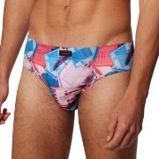 Bruno Banani Kalsonger Beach Life Brief Blå/Rosa polyester Large Herr