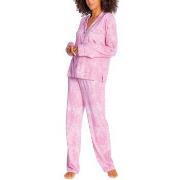 PJ Salvage Playful Prints Pyjama Rosa X-Large Dam