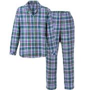 Trofe Flanell Pyjama Rutig bomull Large Dam