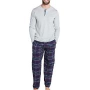 Jockey Pants Flannel Marin Rutig bomull Medium Herr