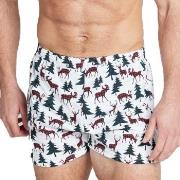 Jockey Kalsonger Woven Boxer Vit bomull Small Herr