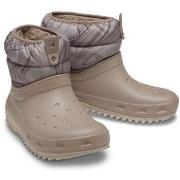 Crocs Classic Neo Puff Shorty Boot W Beige US W8 (EU 38-39) Dam