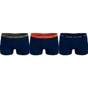 Tommy Hilfiger Kalsonger 3P Logo Essential Trunks Mörkblå Medium Herr