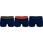 Tommy Hilfiger Kalsonger 3P Logo Essential Trunks Mörkblå X-Large Herr