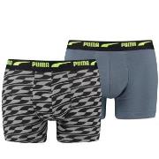 Puma Kalsonger 2P Men Formstrip Boxer Blå bomull Large Herr