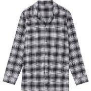 Calvin Klein Flannel Sleep LS Button Down Pyjama Rutig bomull Large He...