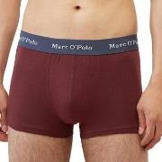 Marc O Polo Cotton Trunks Kalsonger 3P Röd/Grå bomull X-Large Herr