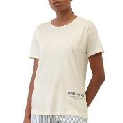 Marc O Polo Mix Program Crew Neck T-shirt Vit Large Dam