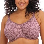 Elomi BH Energise Underwire Sport Support Bra Rosa Mönstrad F 90 Dam