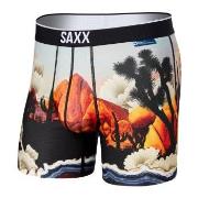 SAXX Kalsonger Volt Boxers Brief Röd/svart polyester Small Herr